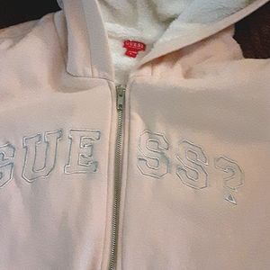 Guess zip up hoodie